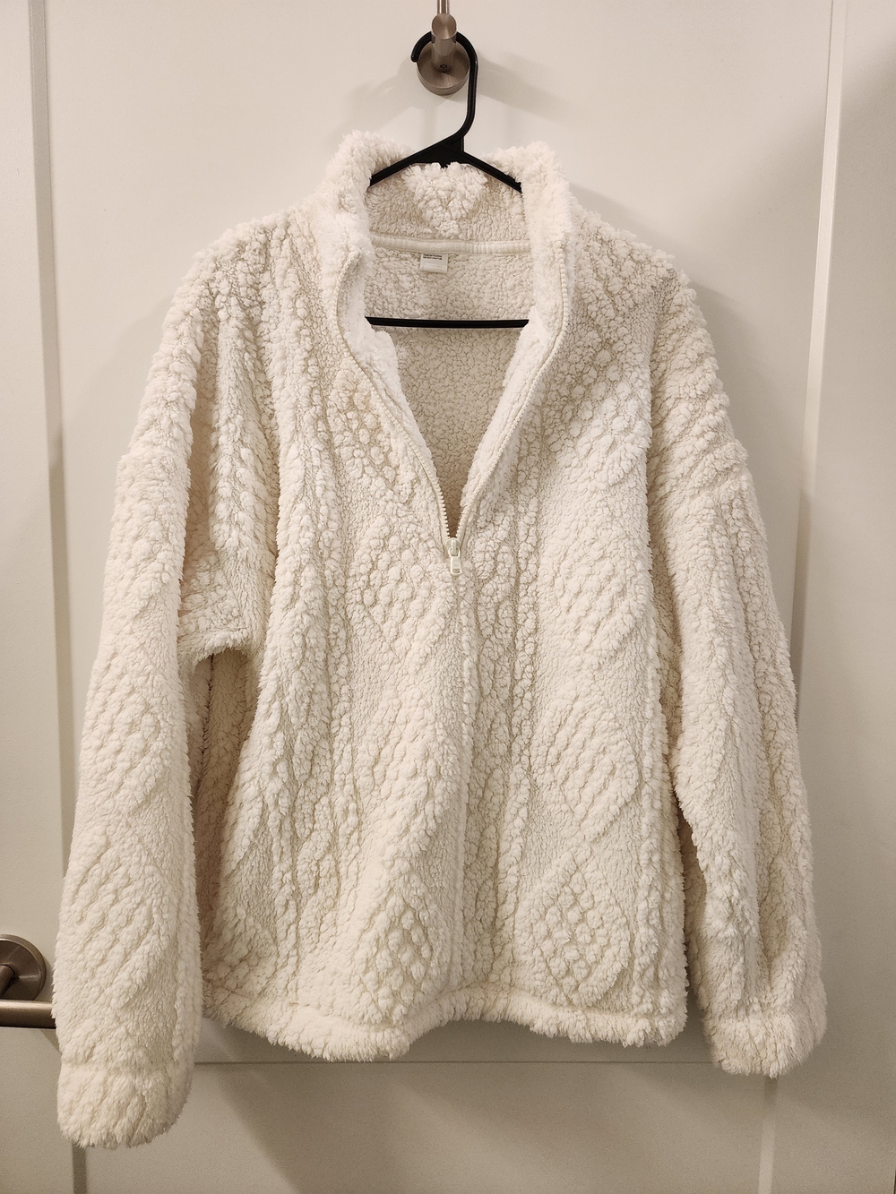Gilly Hicks Oversized Quarter Zip Sweatshirt